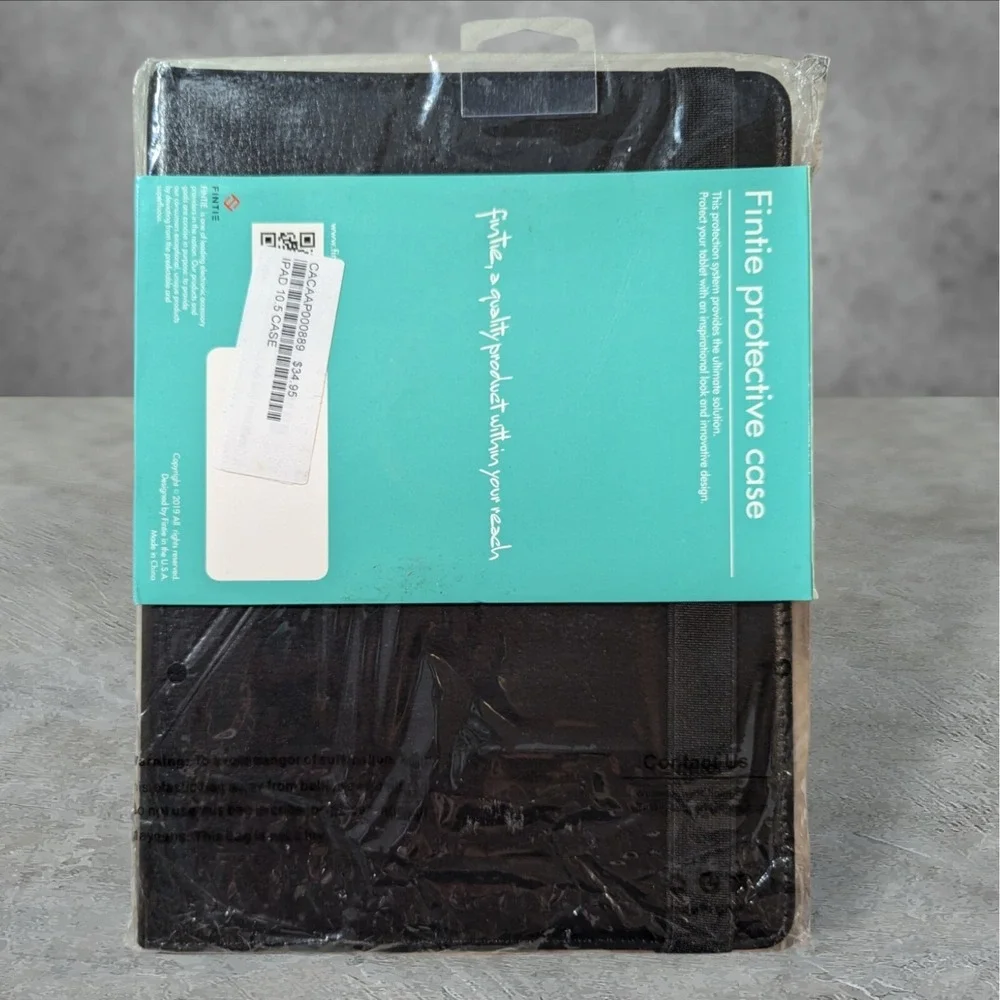 Fintie Tablet Case For Apple iPad 10.5 Faux Black Leather See Full Description